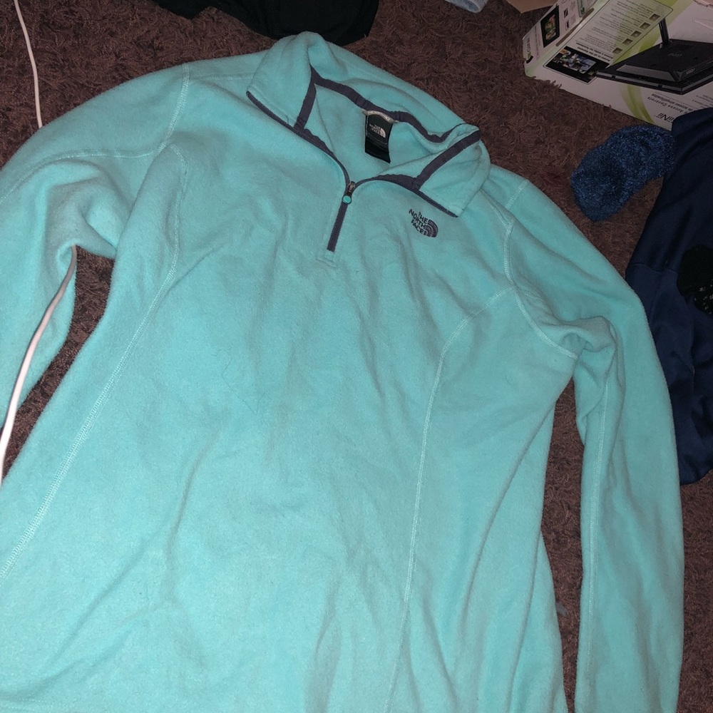 Mint colored North Face!